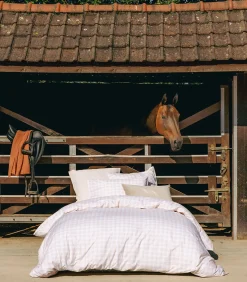 Cadence - Effen kussensloop in katoen perkal