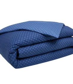 Camille Marine - Dekbedovertrek in Bamboe 200x200cm