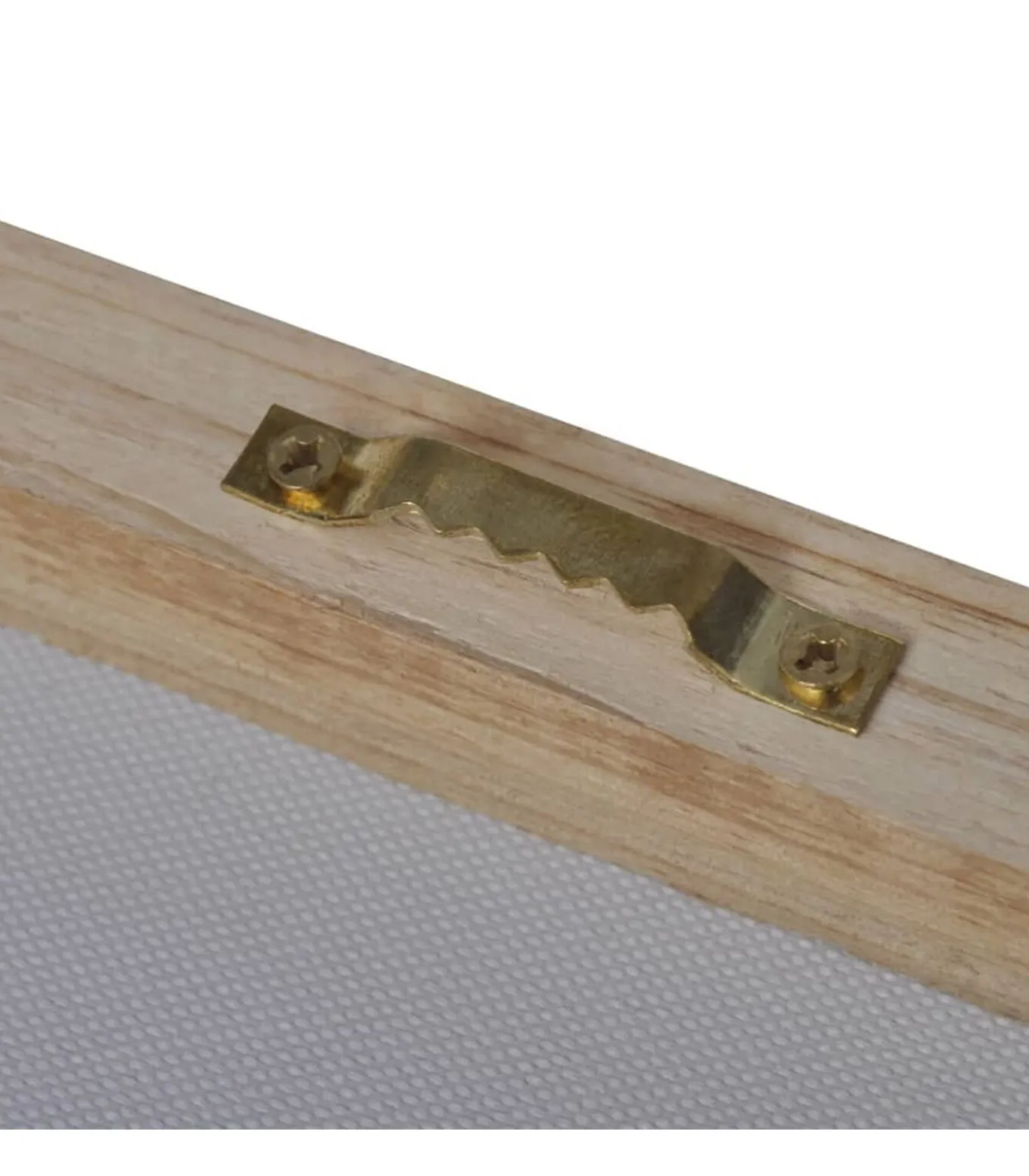 Canvas muurdruk set zandstrand met paviljoen 100 x 50 cm