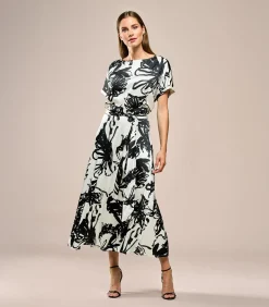 Carissa Print Rok Zwart / Wit