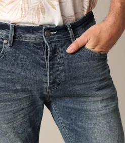 CARLOS - Slanke denimjeans voor heren
