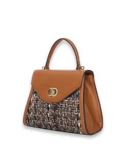 Carly handtas ( cognac kleurige )