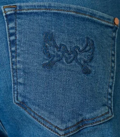 Caroline Tensen Detroit Broek Medium Blauw Denim