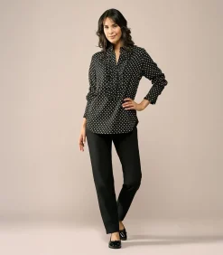 Caroline Tensen Rivers Print Blouse Zwart / Wit