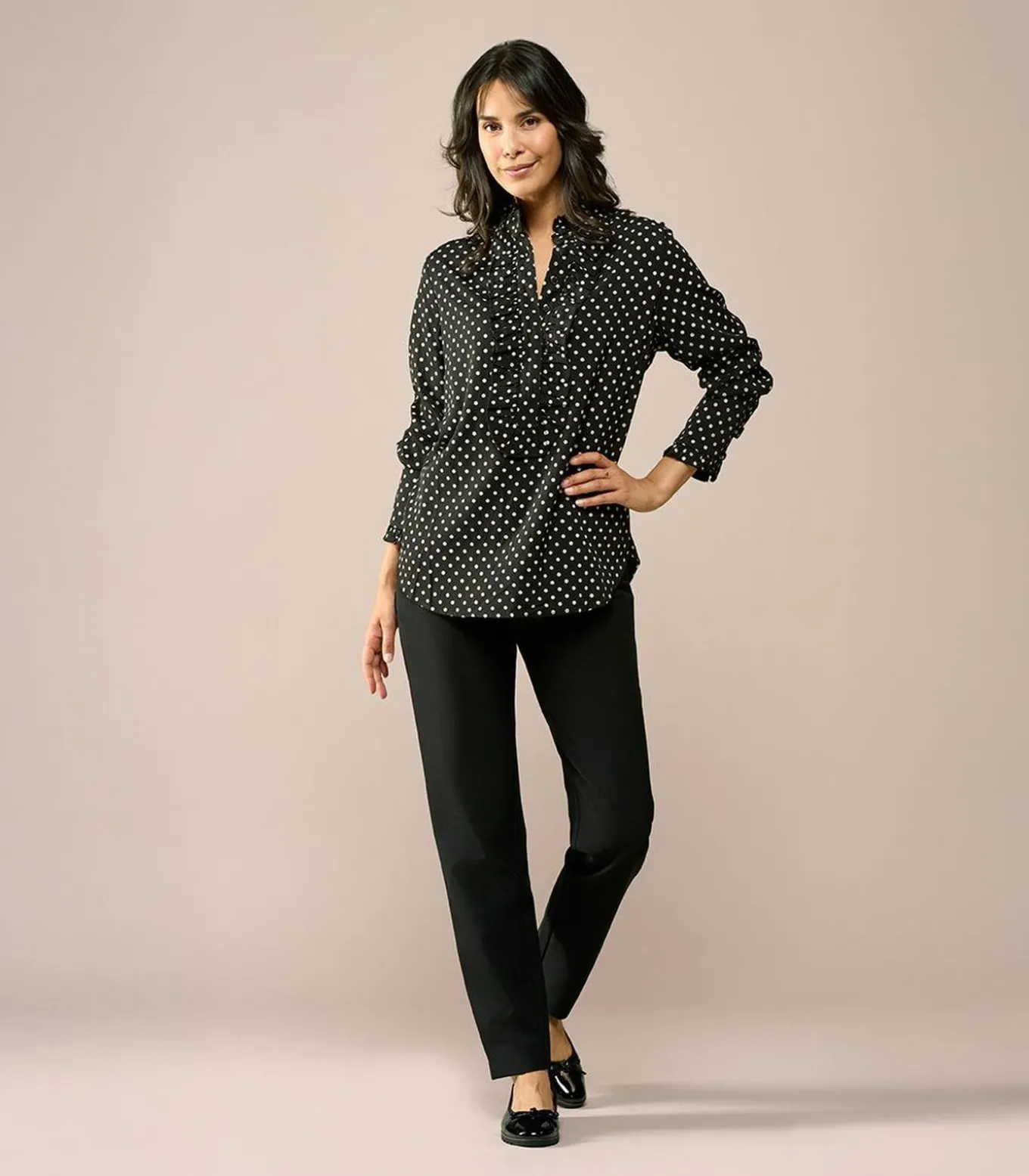 Caroline Tensen Rivers Print Blouse Zwart / Wit