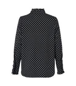 Caroline Tensen Rivers Print Blouse Zwart / Wit