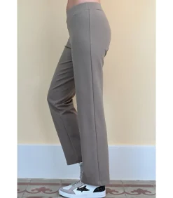 CHALBI Comfortabele broek Milano beige