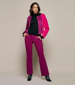 Chanera Blazer Dark Berry