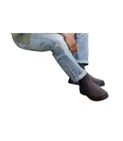 Chelsea boots Dr. Martens Embury bruin leer