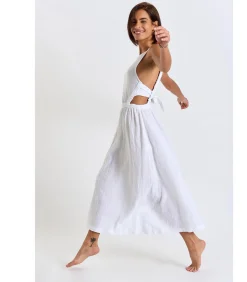 Chique witte lange jurk HELOISE CHERYLL