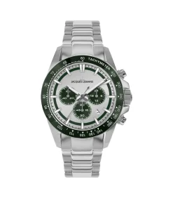 Chronograaf Liverpool Silver - Dark green