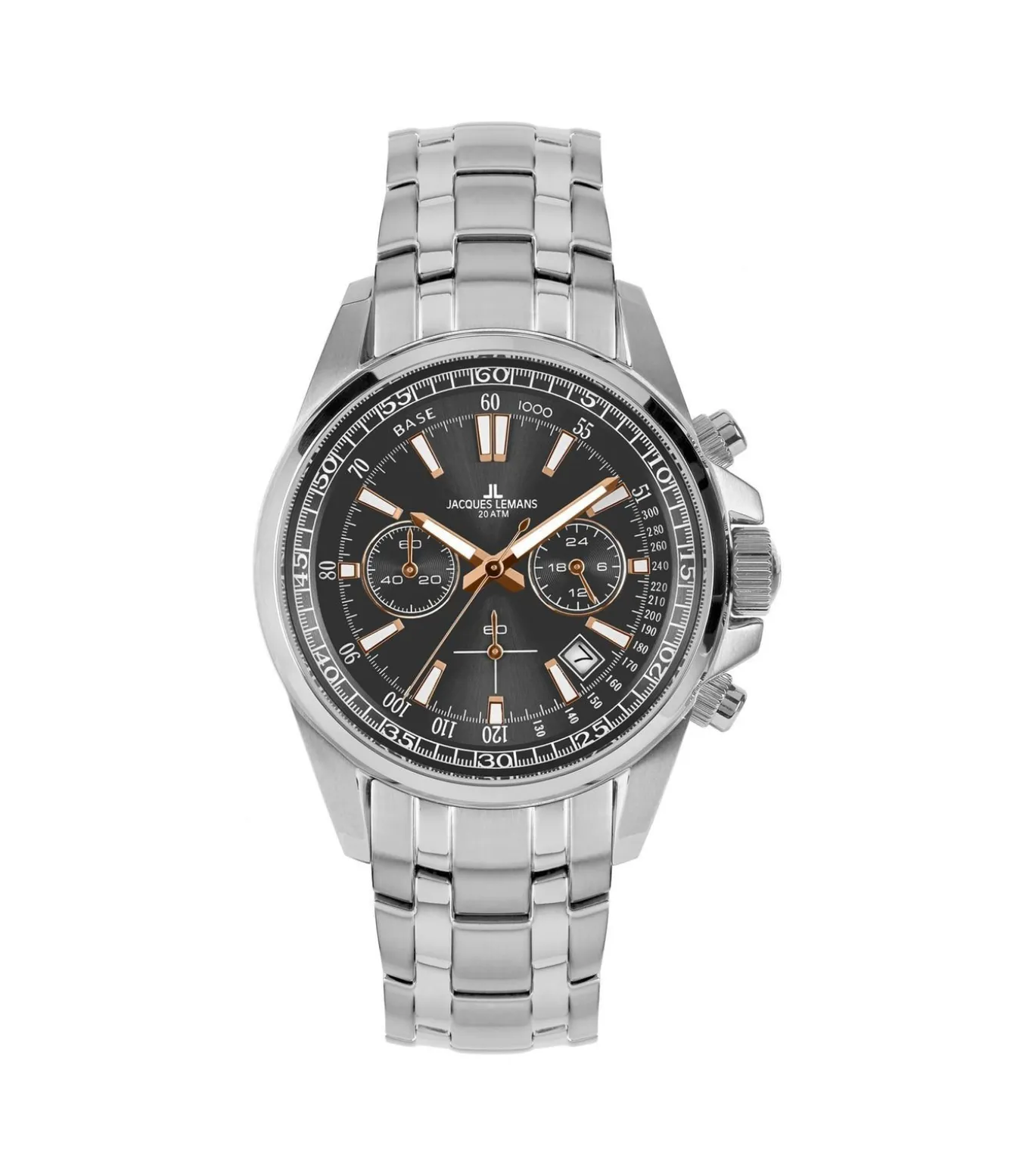 Chronograaf Liverpool Steel Black - Rose-gold