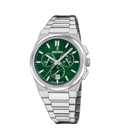 Chronograaf Rivé Swiss Made Green