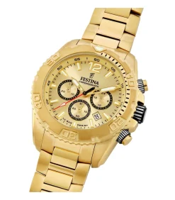 Chronograaf Timeless Chronograph Gold