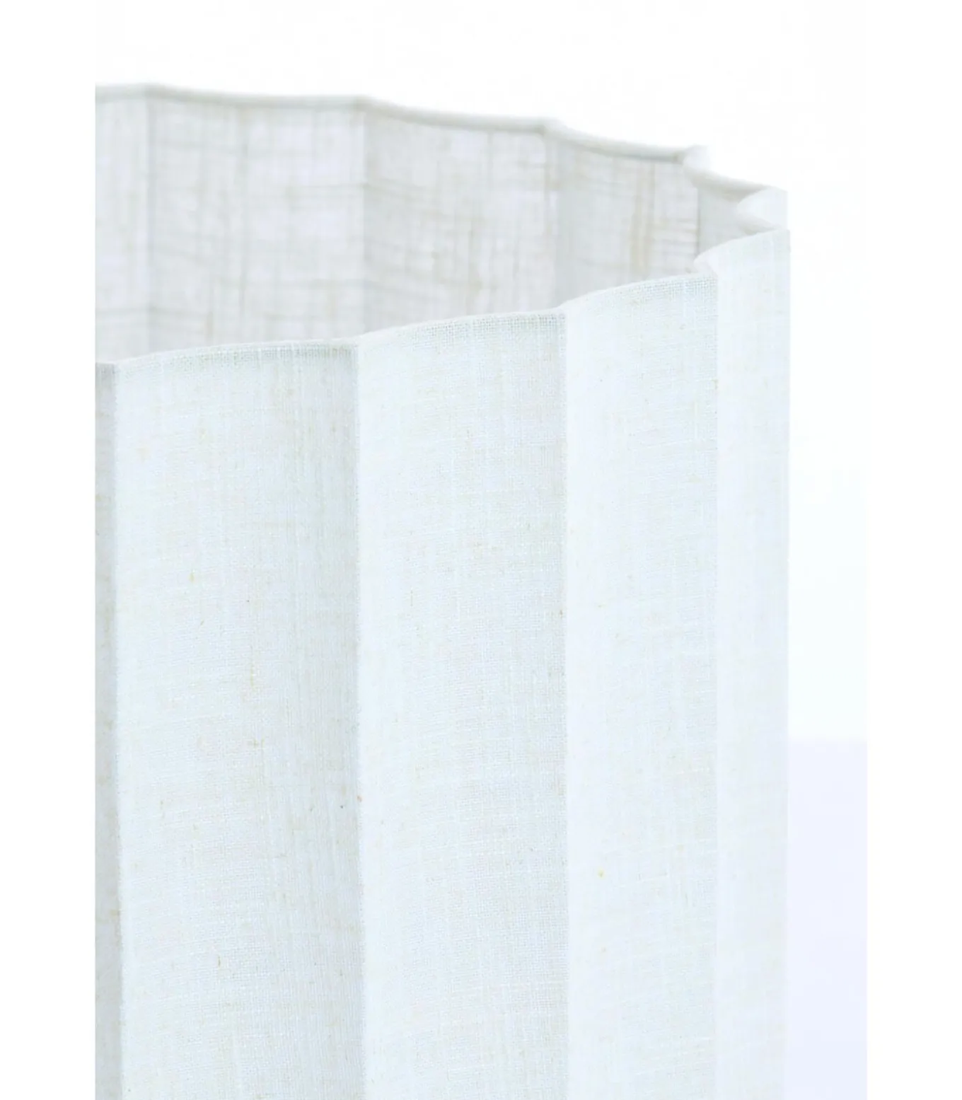 Cilinder lampenkap Disli - Wit - Ø35cm