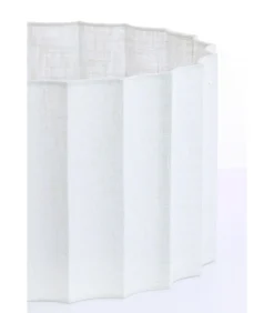 Cilinder lampenkap Disli - Wit - Ø35cm