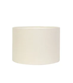 Cilinder Lampenkap Livigno - Eiwit - Ø40x30cm