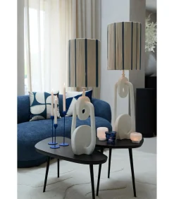 Cilinder lampenkap Medan - Crème - Ø25cm