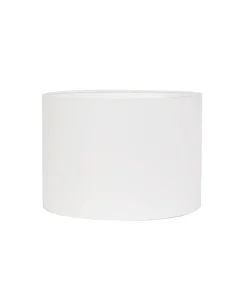Cilinder lampenkap Polycotton - Wit - Ø50x38cm