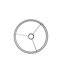 Cilinder lampenkap Sendai - Zwart - Ø30x21cm