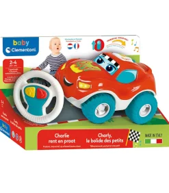 Clementoni RC Auto Baby Charlie - Bestuurbare Speelgoedauto 12-36m