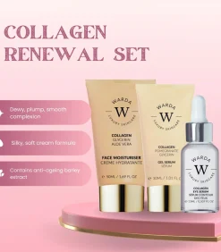 Collageen gezichtsverzorgingstrio