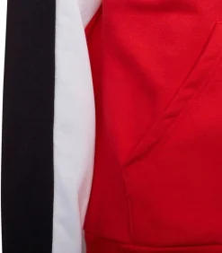 COLOUR BLOCK - Trui met kap - Rood