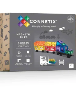 Connetix Magnetische Tegels Transport Set 50 Stuks