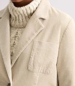Corduroy blazer in de vorm van