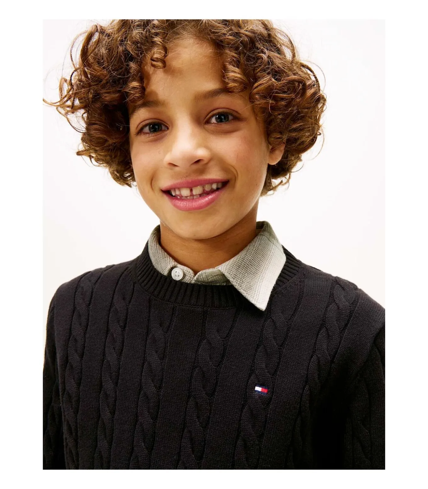 Cotton Cable Sweater