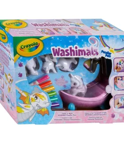 Crayola Washimals fantasiewezens speelset - magische dieren kleuren