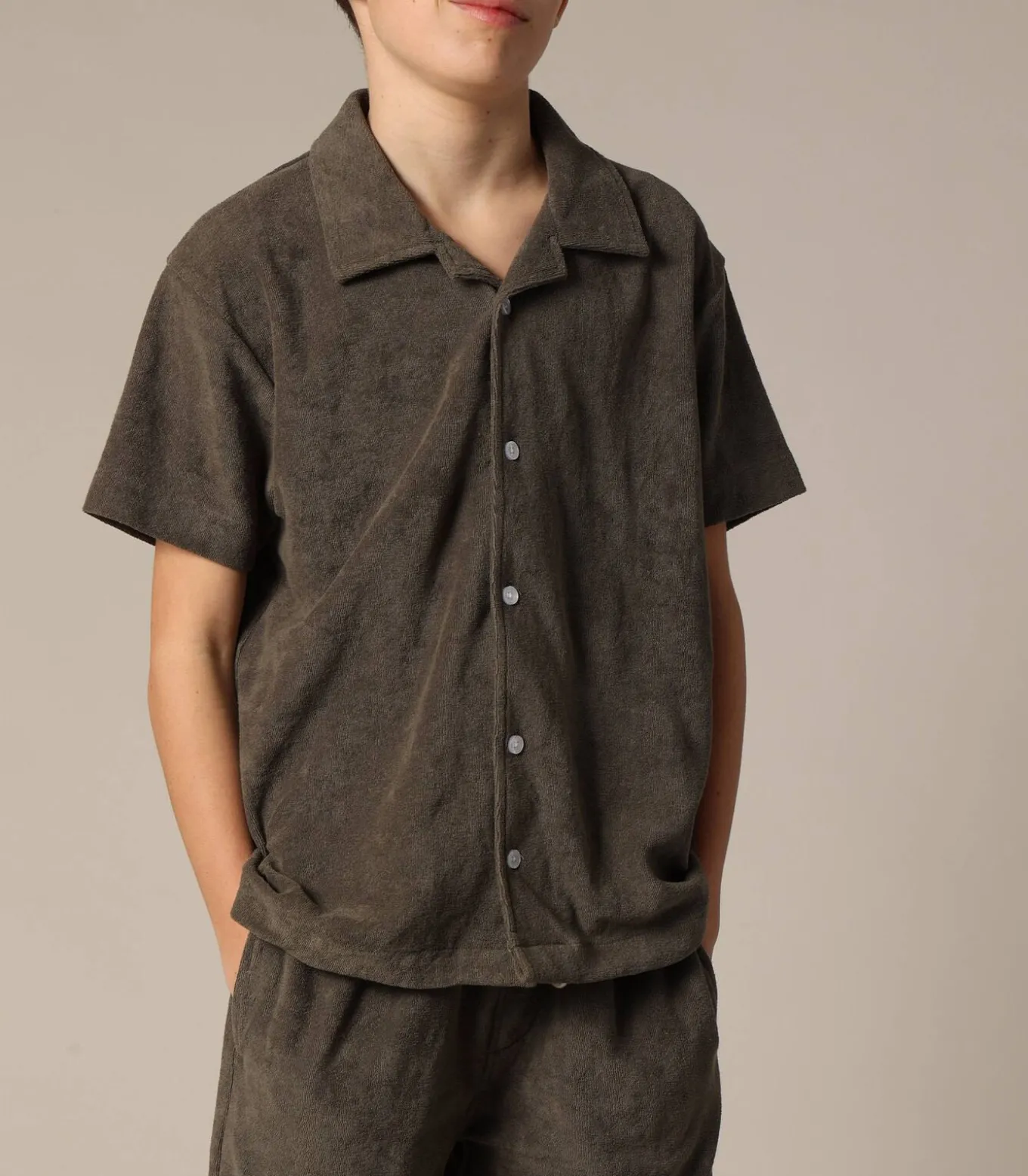 CREEKSON - Lichtgewicht katoenen overhemd met korte mouwen