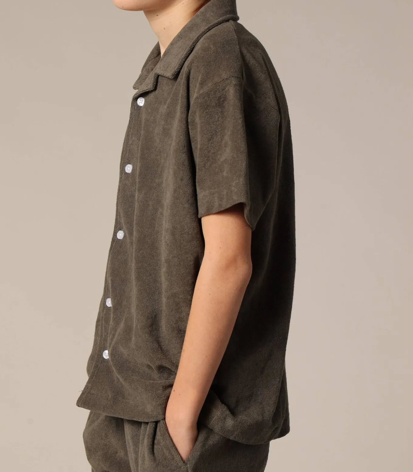 CREEKSON - Lichtgewicht katoenen overhemd met korte mouwen