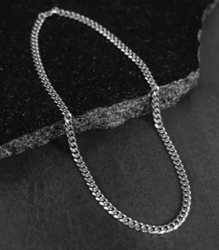 Cuban Link Heren Ketting - Dikke Schakel - 7mm - Zilver kleurig