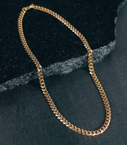 Cuban Link Heren Ketting - Dikke Schakel - 7mm - Goud kleurig