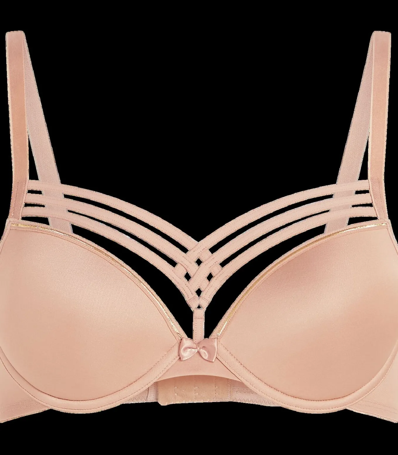 Dame de paris push up bh glossy camel 70A
