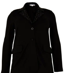 Dames Blazer met strass knopen
