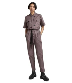 Dames jumpsuit Army