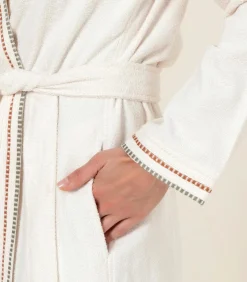 Damesbadjas Gales Ecru - L