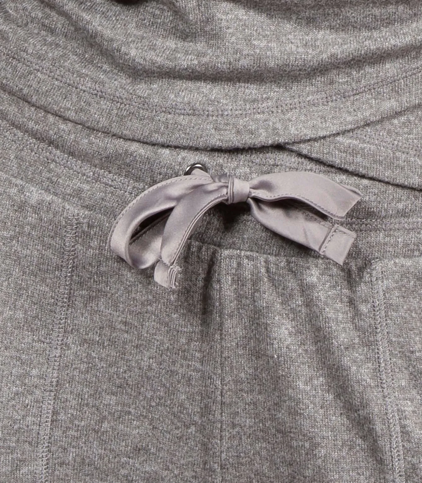 Damesbroek met wijde pijpen Heidegrijs