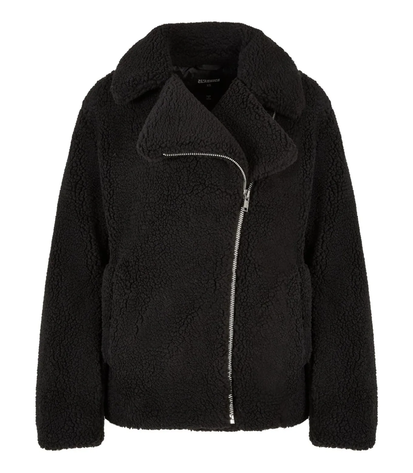 Damesfleece met sherpa