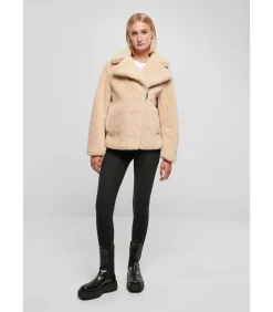 Damesfleece met sherpa