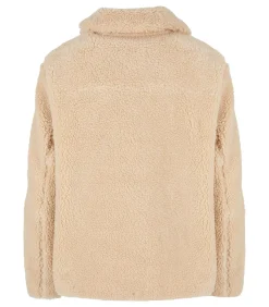 Damesfleece met sherpa