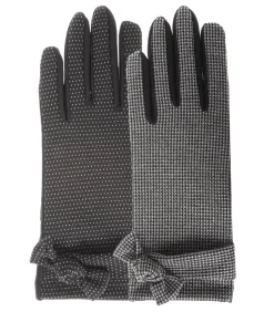 Dameshandschoenen met bolletjesprint