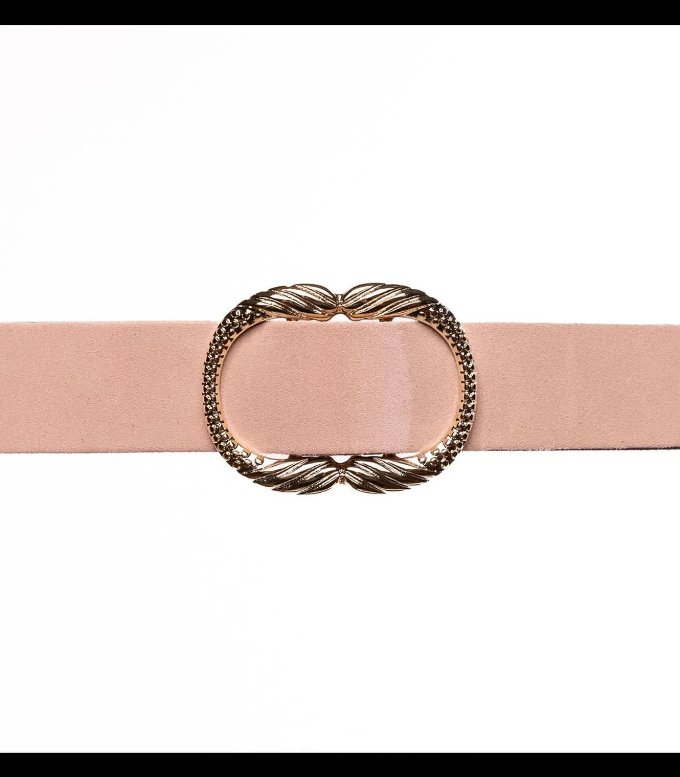 Damesriem Licht Roze 4 cm