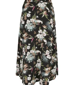 Damesrok viscose midi