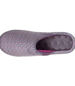 Damesslippers Pois Violet