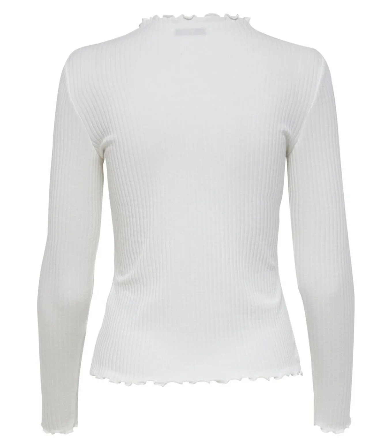 Dames-T-shirt Emma met lange mouwen - Col Montant