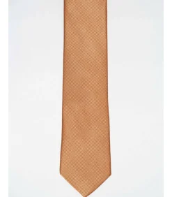 Das slimline zijde zalmkleur