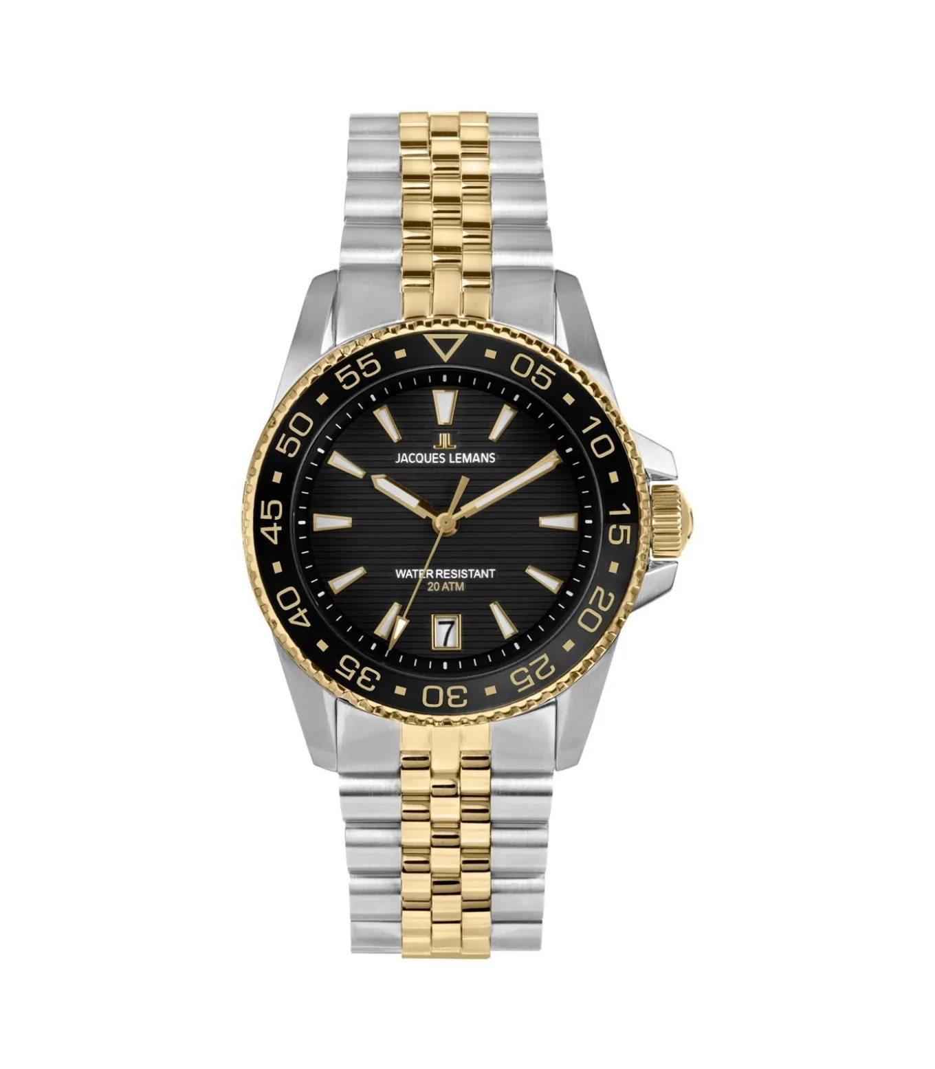 Datum horloge Liverpool Diver Black - Gold